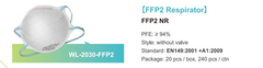 Footebrother FFP2 Respirator NR WL-2030-FFP2
