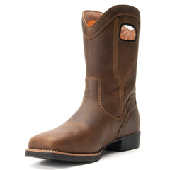 Men's 11-inch Waterproof Safety Toe Pull-On Boot