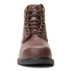 Men's 6" Full Leather Waterproof Safety Toe Work Boots