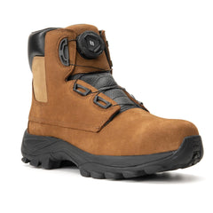 Men's 6-inch  Oxford Cloth Waterproof Insulated Safety Toe Work Shoes