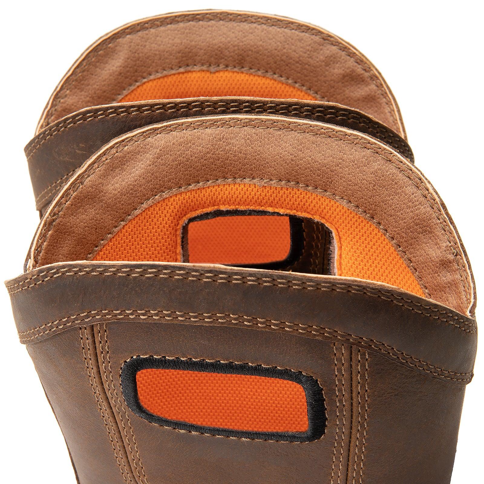 Men's 11-inch Waterproof Safety Toe Pull-On Boot