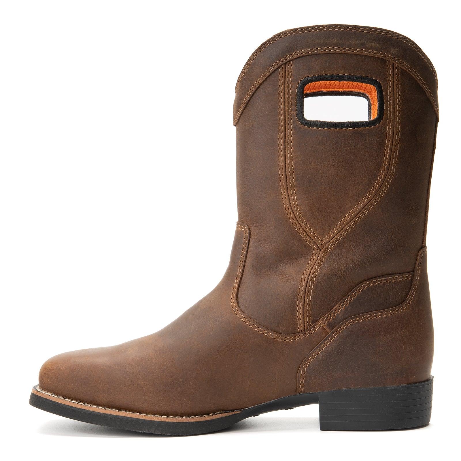 Men's 11-inch Waterproof Safety Toe Pull-On Boot