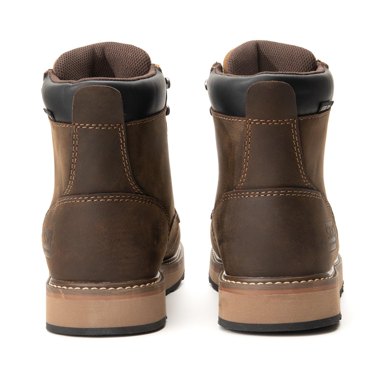 Men's 6-inch Waterproof  Soft Toe Work Boots