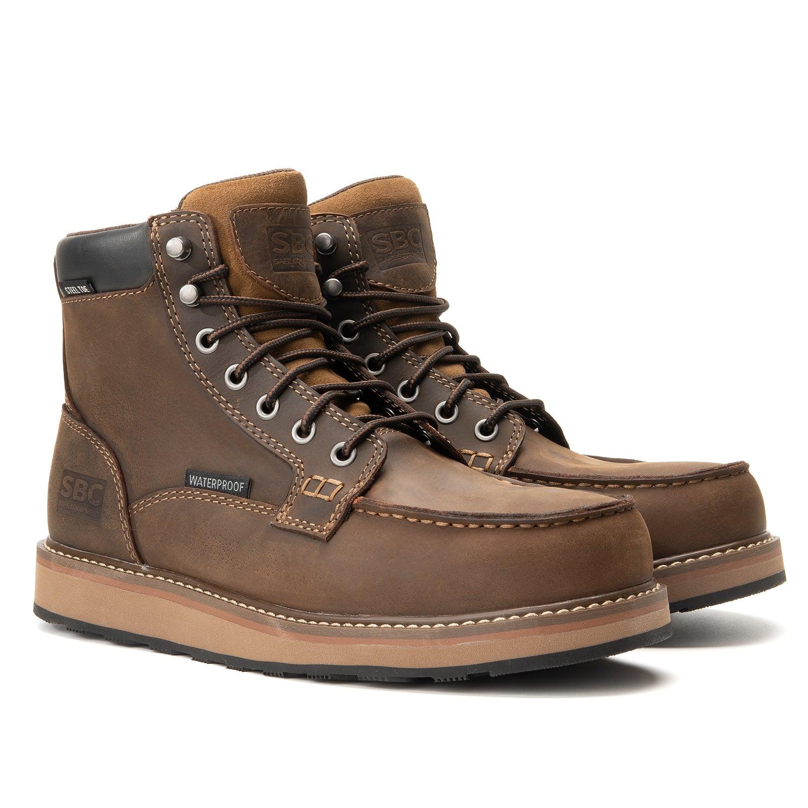 Men's 6-inch Waterproof Insulated Safety Toe Work Boot