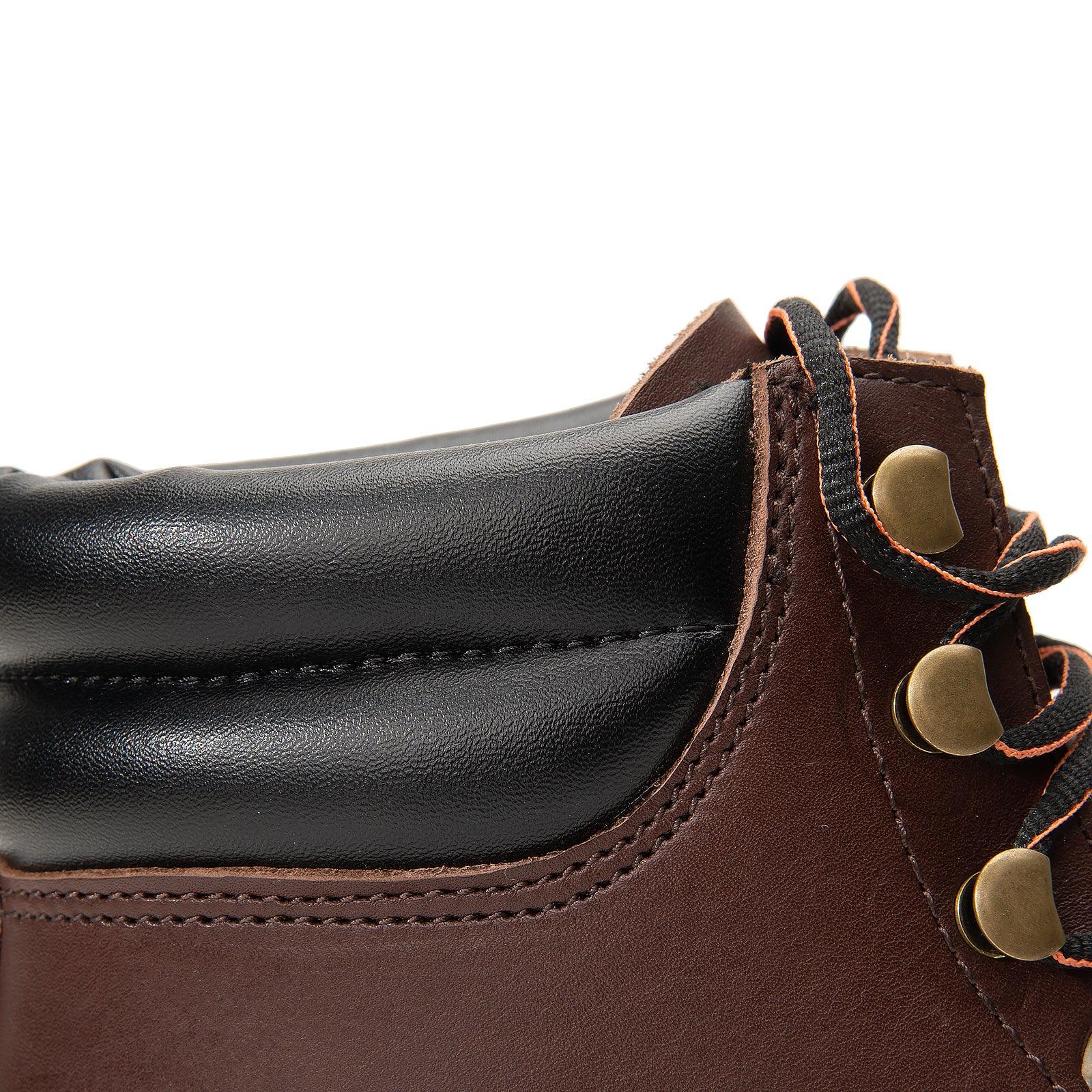 Men's 6" Full Leather Waterproof Safety Toe Work Boots