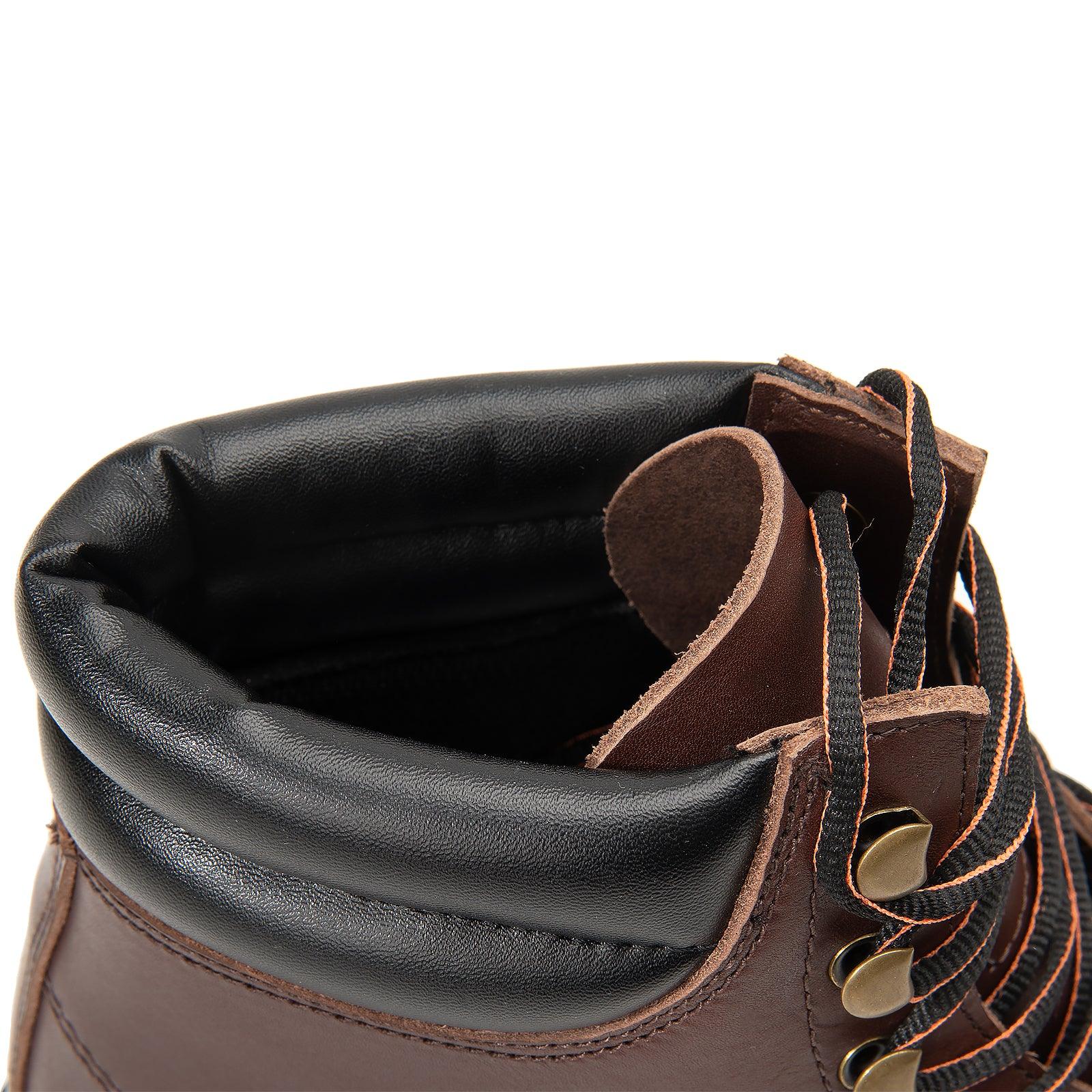 Men's 6" Full Leather Waterproof Safety Toe Work Boots