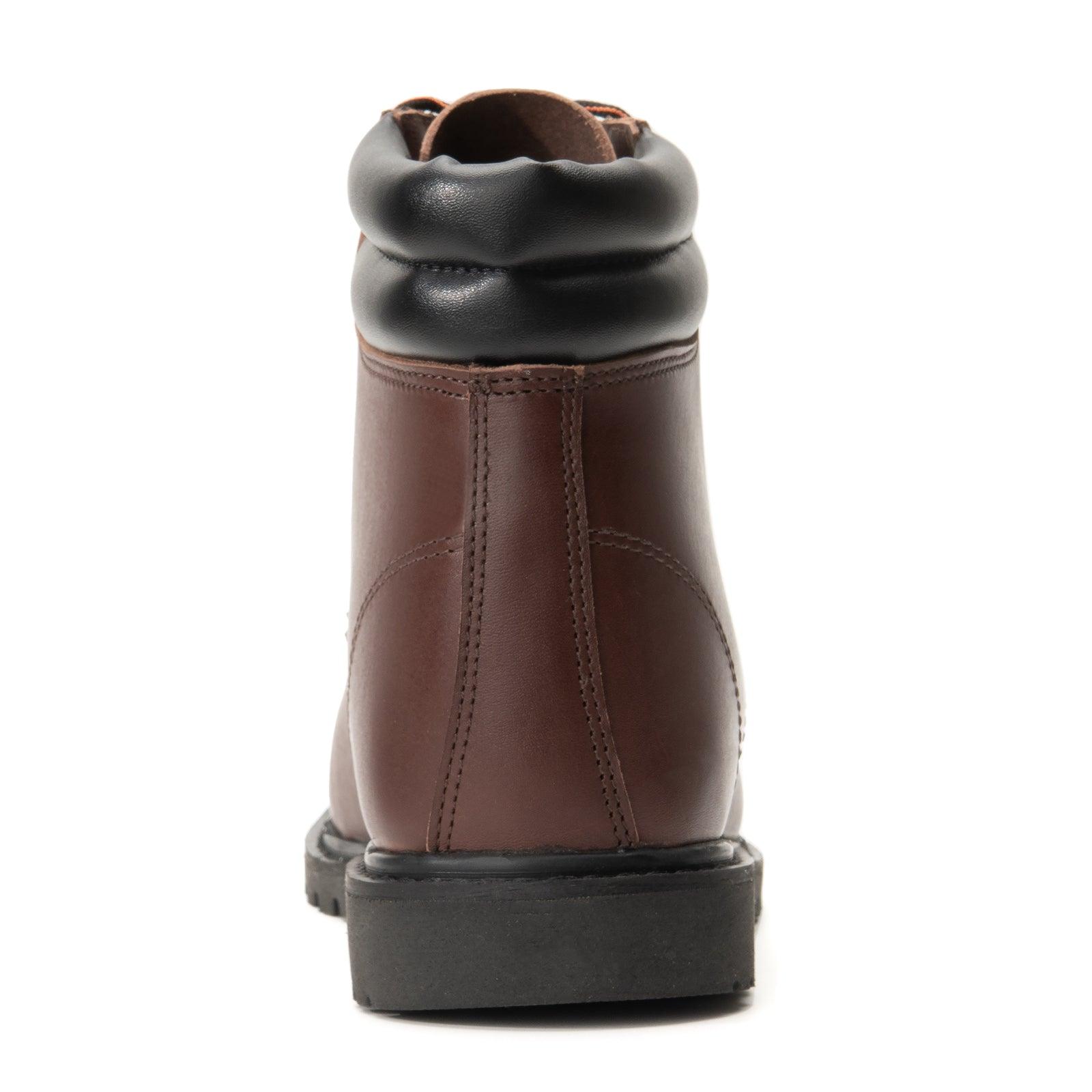 Men's 6" Full Leather Waterproof Safety Toe Work Boots