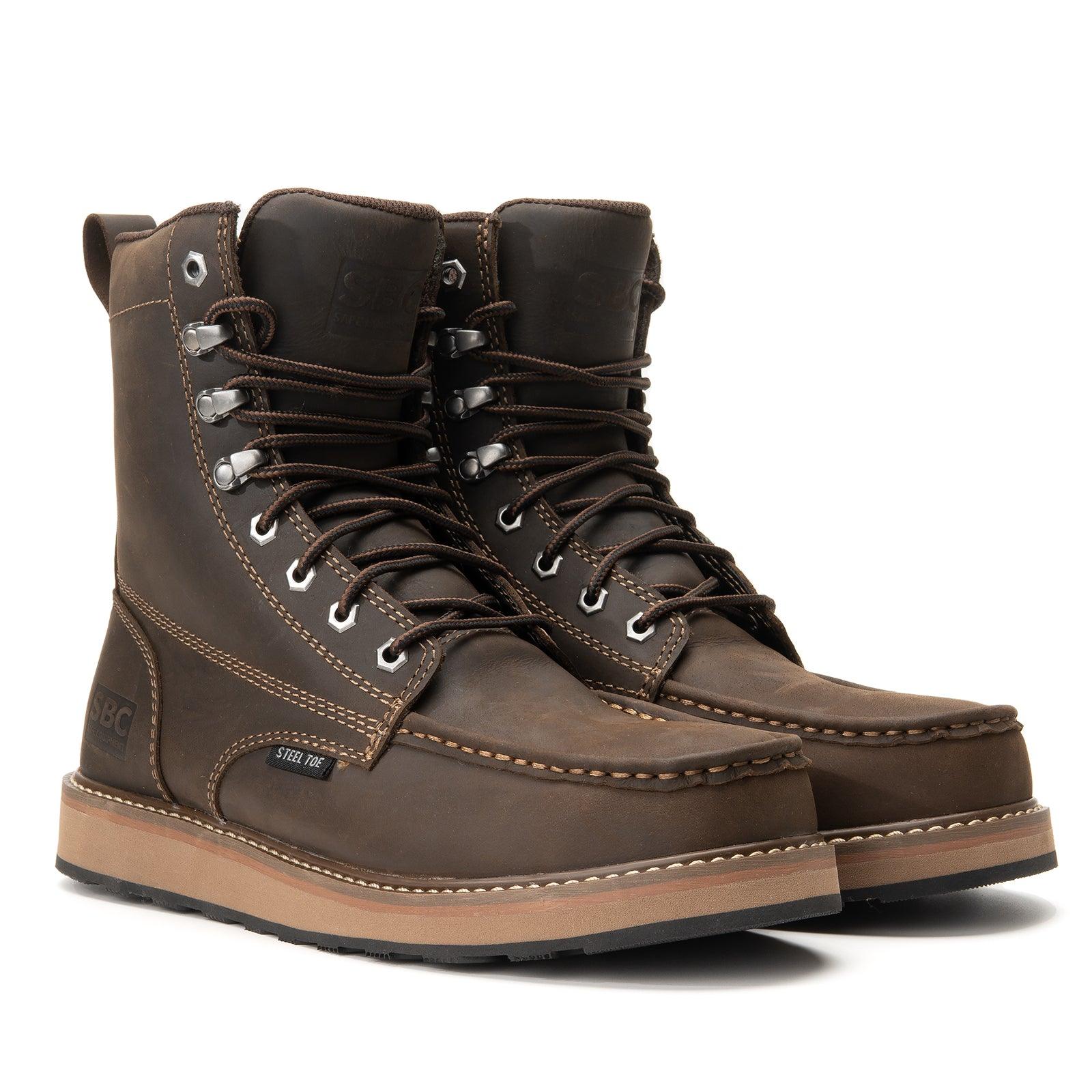 Men's 6-inch Waterproof  Soft Toe Work Boots