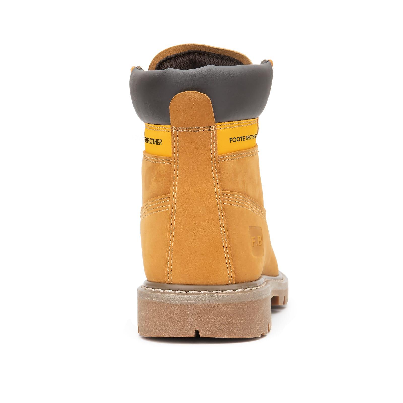 High-Temperature Resistant Work Boots with Non-Metallic Composite Toe Cap
