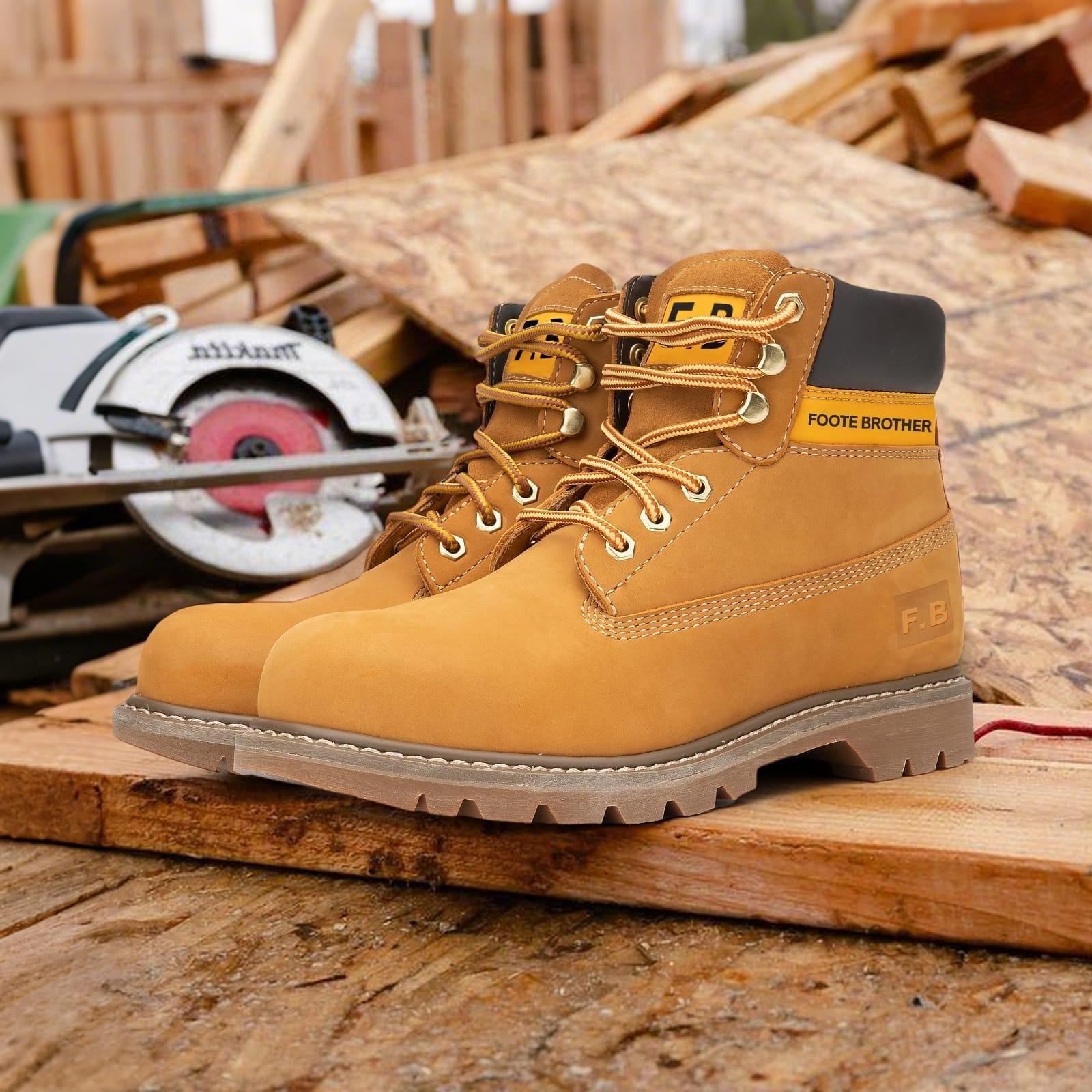 Security-Check Friendly Non-Metallic Work Shoes with Soft Toe Protection